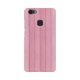 Pink Wood Mobile Cover For Vivo V7