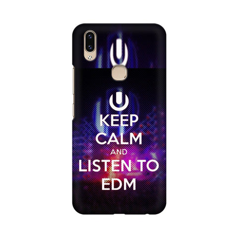 Keep Calm And Listen To EDM Mobile Cover For Vivo V9