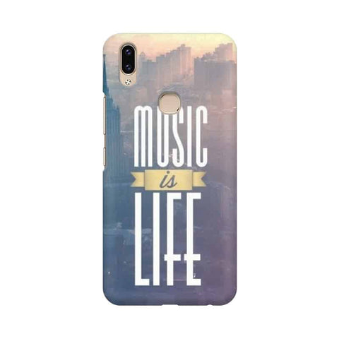 Music is Life Mobile Cover For Vivo V9