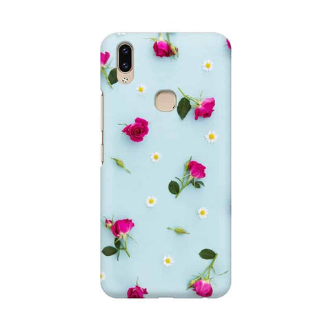 Floral Background Mobile Cover For Vivo V9