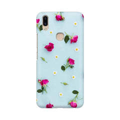 Floral Background Mobile Cover For Vivo V9