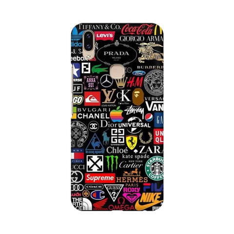 Brands Logo's Mobile Cover For Vivo X20