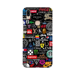 Brands Logo's Mobile Cover For Vivo X20