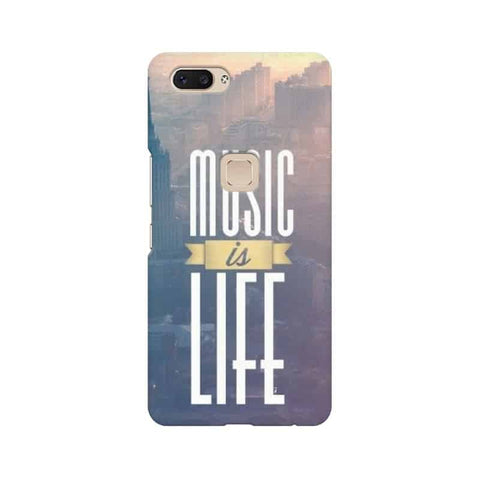 Music is Life Mobile Cover For Vivo X20