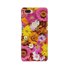 Colorful Flowers Background Mobile Cover For Vivo X20