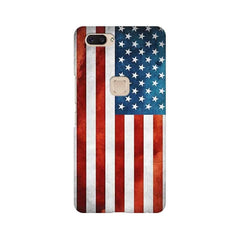 USA Flag Mobile Cover For Vivo X20
