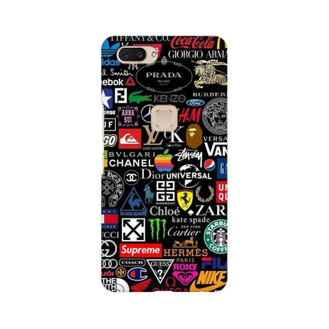 Brands Logo's Mobile Cover For Vivo X21