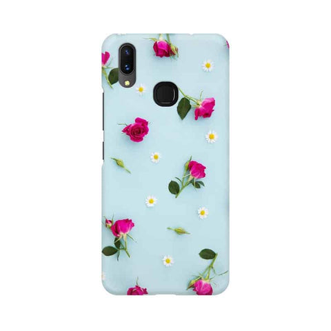 Floral Background Mobile Cover For Vivo X21