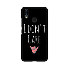 I Don't Care Mobile Cover For Vivo X21