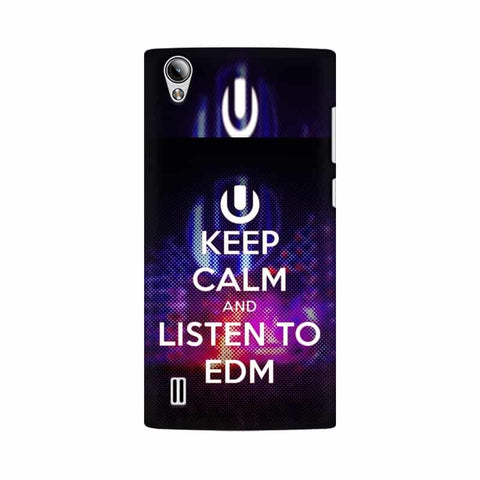 Keep Calm And Listen To EDM Mobile Cover For Vivo Y15
