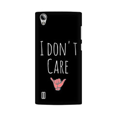 I Don't Care Mobile Cover For Vivo Y15