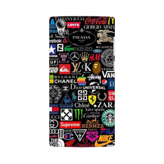 Brands Logo's Mobile Cover For Vivo Y21L