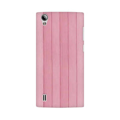 Pink Wood Mobile Cover For Vivo Y15