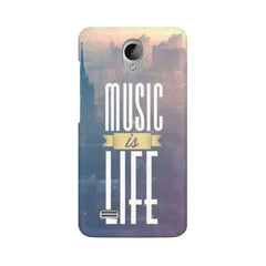 Music is Life Mobile Cover For Vivo Y21L