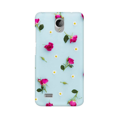 Floral Background Mobile Cover For Vivo Y21L