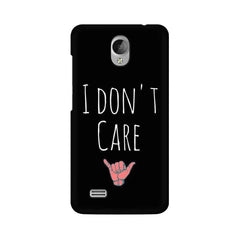 I Don't Care Mobile Cover For Vivo Y21L