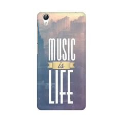 Music is Life Mobile Cover For Vivo Y51L