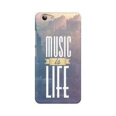 Music is Life Mobile Cover For Vivo Y53
