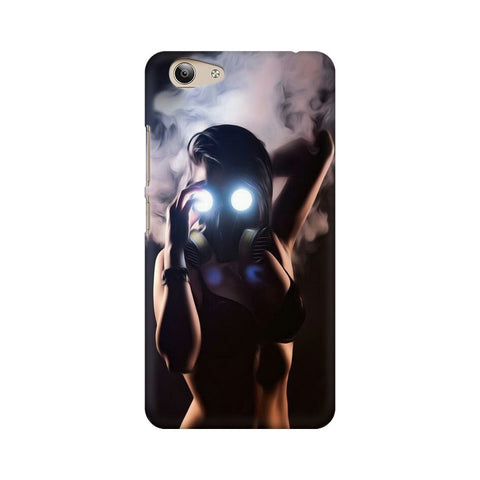 Gas Mask Girl Mobile Cover For Vivo Y53