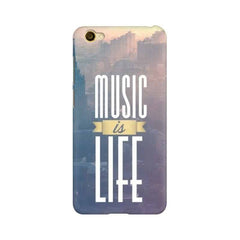 Music is Life Mobile Cover For Vivo Y66