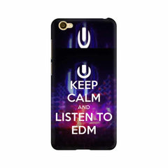 Keep Calm And Listen To EDM Mobile Cover For Vivo Y67