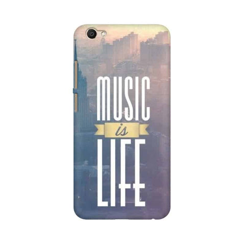 Music is Life Mobile Cover For Vivo Y69