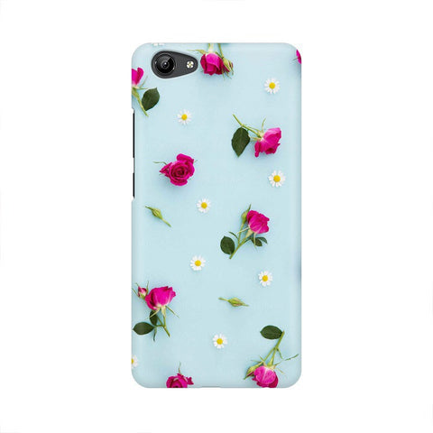 Floral Background Mobile Cover For Vivo Y71