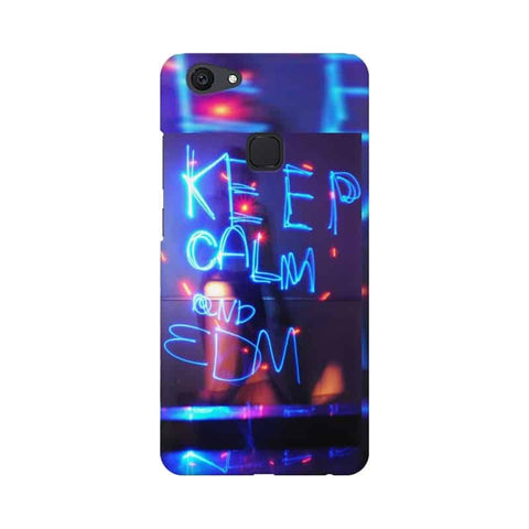 Keep Calm And EDM Mobile Cover For Vivo Y75