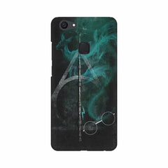 Deathly Hallows Mobile Cover For Vivo Y75