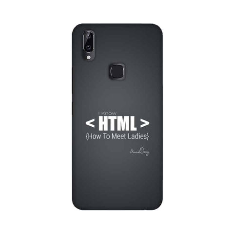 HTML Mobile Cover For Vivo Y83 Pro