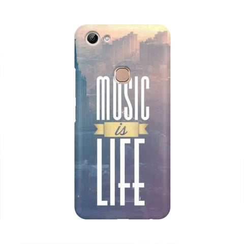 Music is Life Mobile Cover For Vivo Y83