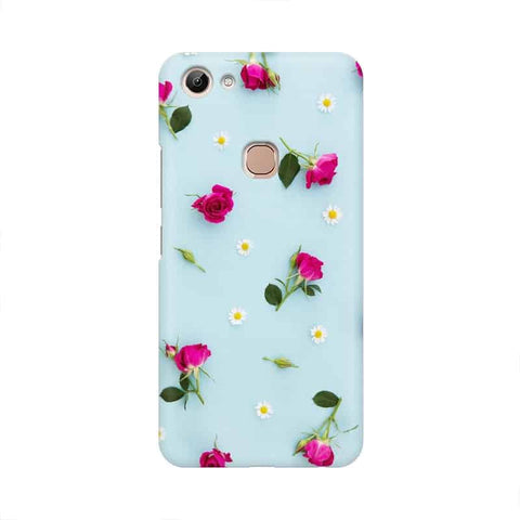 Floral Background Mobile Cover For Vivo Y83