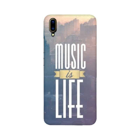 Music is Life Mobile Cover For Vivo Y97
