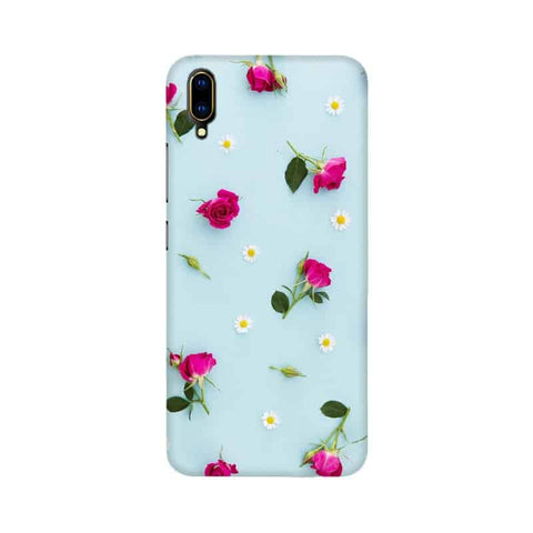 Floral Background Mobile Cover For Vivo Y97