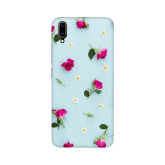 Floral Background Mobile Cover For Vivo Y97