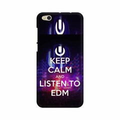 Keep Calm And Listen To EDM Mobile Cover For Xiaomi Mi 5C