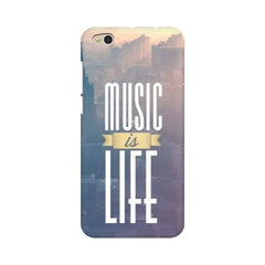 Music is Life Mobile Cover For Xiaomi Mi 5C