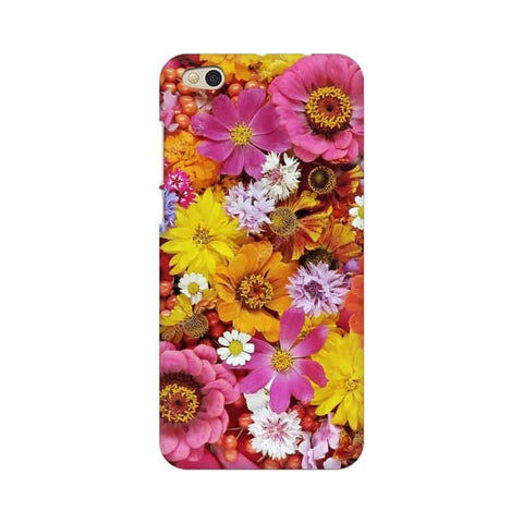 Colorful Flowers Background Mobile Cover For Xiaomi Mi 5C
