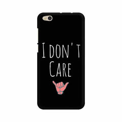 I Don't Care Mobile Cover For Xiaomi Mi 5C