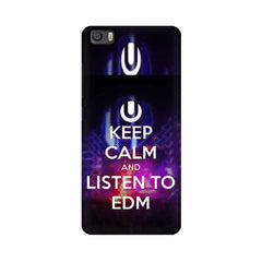 Keep Calm And Listen To EDM Mobile Cover For Xiaomi Mi 5