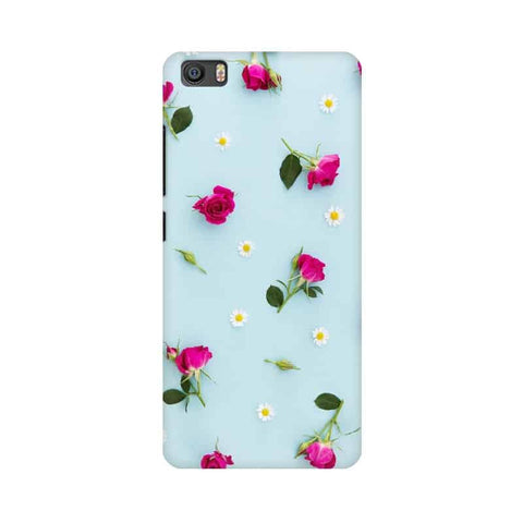 Floral Background Mobile Cover For Xiaomi Mi 5