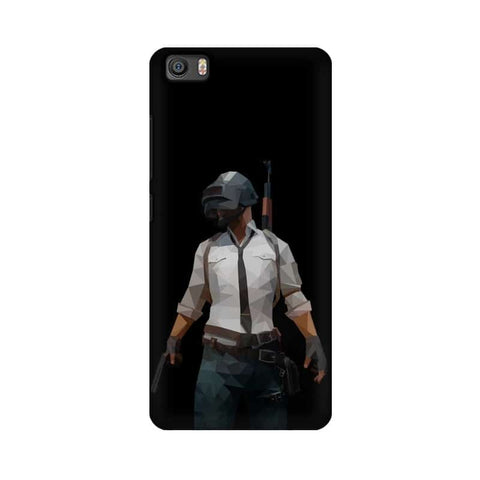 PUBG Printed Mobile Cover For Xiaomi Mi 5