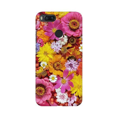 Colorful Flowers Background Mobile Cover For Xiaomi Mi A1