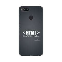 HTML Mobile Cover For Xiaomi Mi A1