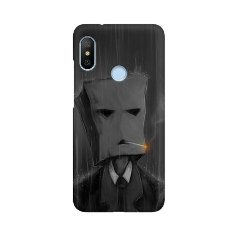 Smoking in The Rain Mobile Cover For Xiaomi Mi A2 Lite