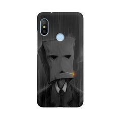 Smoking in The Rain Mobile Cover For Xiaomi Mi A2 Lite