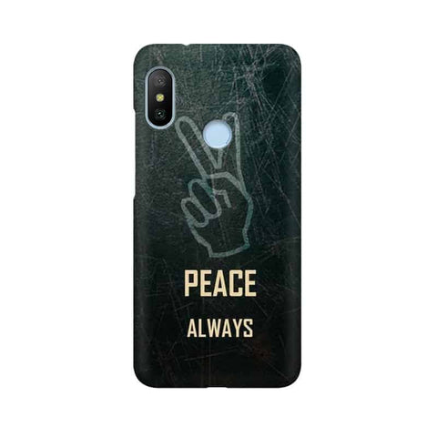 Always Peace Mobile Cover For Xiaomi Mi A2 Lite