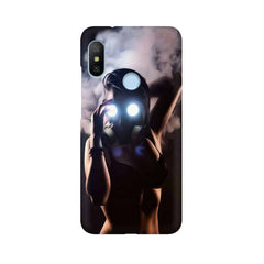 Gas Mask Girl Mobile Cover For Xiaomi Mi A2 Lite