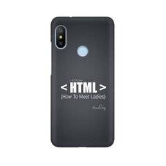 HTML Mobile Cover For Xiaomi Mi A2 Lite