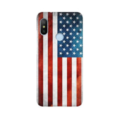 USA Flag Mobile Cover For Xiaomi Mi A2 Lite